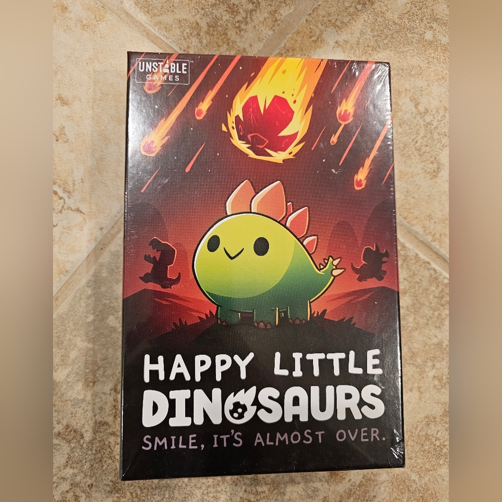Happy Little Dinosaurs Card Game NWT